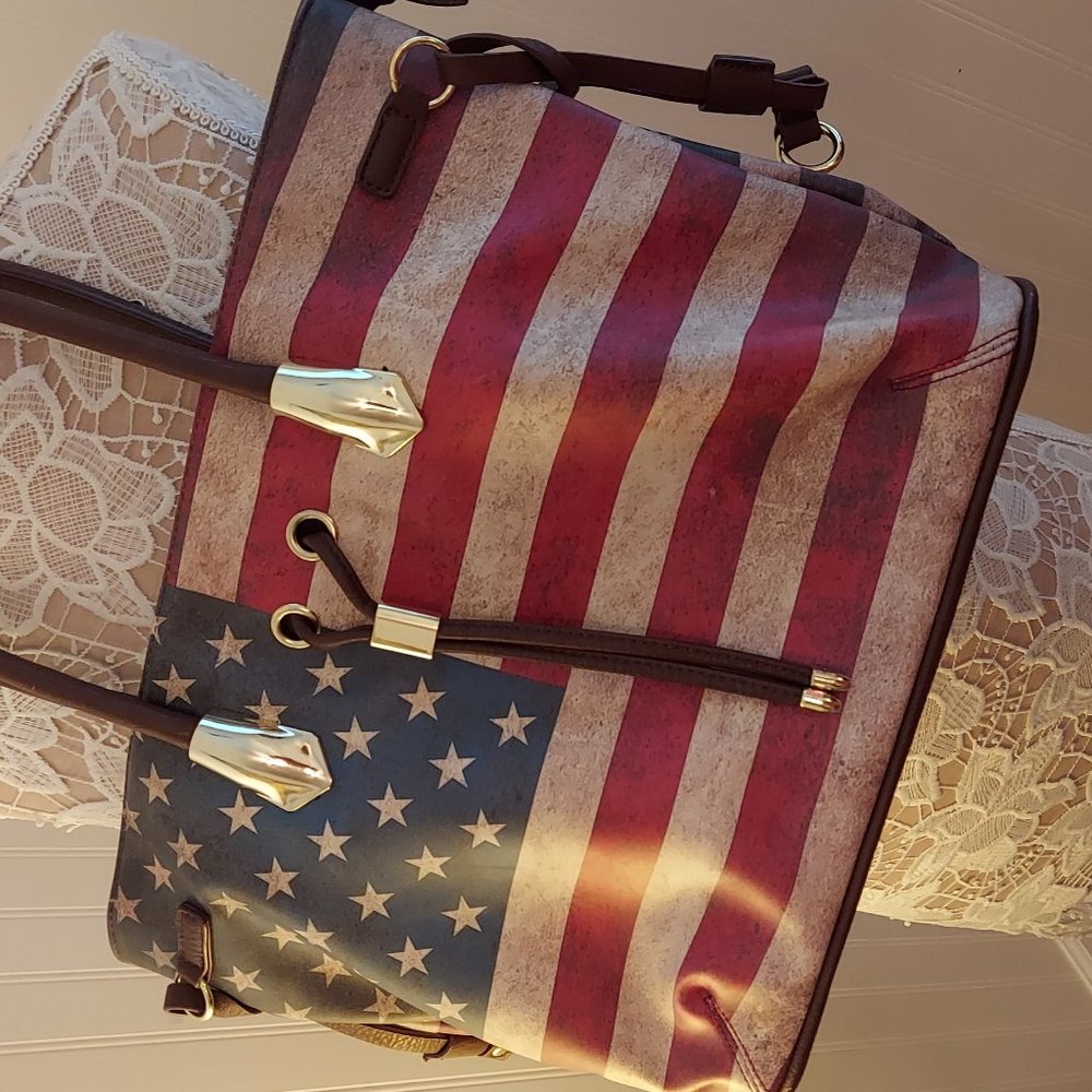 Lovely American Flag shoulder bag